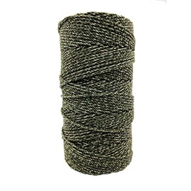 Twine by Design #36 3-Strand Twisted Rosary Twine - Excellent Quality Twine for Crafts, DIY Projects, Rosaries (Army Camo)