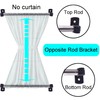 YYST Type A 16" to 28" Swivel End Curtain Sash