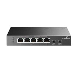 TP-Link TL-SG1005P-PD | 5-Port PoE Passthrough Gigabit Ethernet Switch | 1 PoE++ in @ 90W, 4 PoE+ Output up to 66W | Plug & Play | Expansion Mode | QoS, IGMP, PoE Auto Recovery | PoE Only