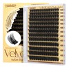 LASHVIEW Lash-Extension-Clusters, Volume Lash Clusters 9-18mm mix Fluffy Lash Extension