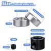 Mesee 5 Set Router Bit Bearings with Fixed Collars Kit,