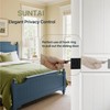 SUNTAI Privacy Sliding Door Lock with Pull, Solid Brass Pocket