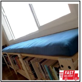 Future Foam 3 in. Thick Foam Pad for Camping Upholstery Seat Cushion School Craft Project