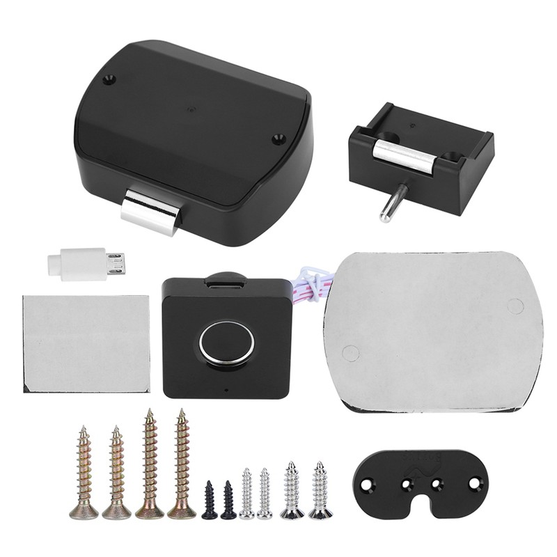 Intelligent Fingerprint Lock Smart Electric Drawer Cabinet Lock for Home