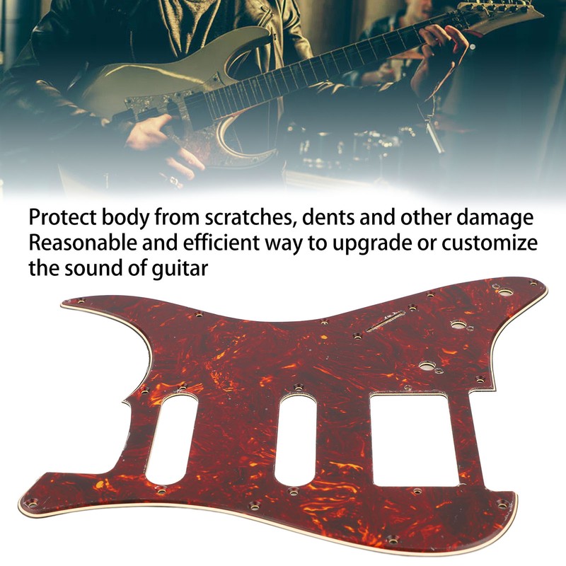 Electric Guitar Pickguard PVC Plastic Guard Scratch Board Front Plate