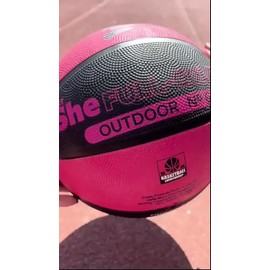 Balon Oka Basquet -color Outdoor Rosa  6