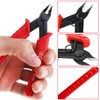 Flush Cutter, Wire Cutters, BS-8109 Soft Wire Cutter Pliers Precision