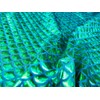 LushFabric Mermaid Scale Print Fabric Fish Tale Scales Foil -
