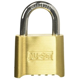 NU-SET Resettable Combination Padlock 2"