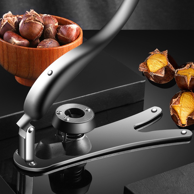 304 Stainless Steel Chestnut Cutter Tool Protable Nutcracker Chestnut Clip