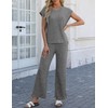 NORACORA 2 Piece Outfits for Women Lounge Sweater Sets Knit