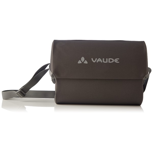 VAUDE Aqua Box Handlebar Bag - PVC-Free Tarpaulin Bike Bag with 6 Litre Storage Volume - Use as a Handlebar Bag or Travelbag with Removable Shoulder Strap