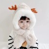 K&H Gorro Bufanda Niños Invierno Frio Orejas Reno Bebe Premium
