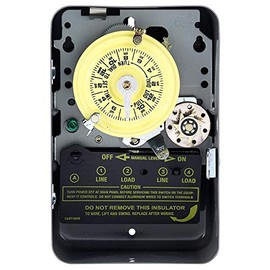 Intermatic T173 DPST 24 Hour 125-Volt Time Switch with Type 1 Indoor Enclosure, Color