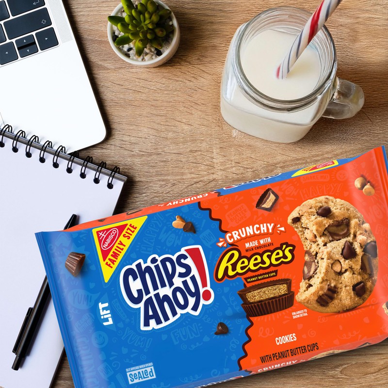 CHIPS AHOY! Reese’s Peanut Butter Cup Chocolate Chip Cookies, Family