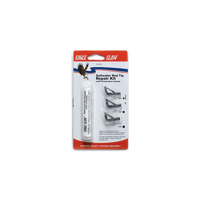 Eagle Claw SWTAEC Saltwater Rod Tip Repair Kit
