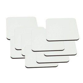 BLANK SUBLIMATION PLACE MATS TABLE COASTER FOR HEAT PRESS PRINTING CORK BACK MULTIPACK (10 Pack)