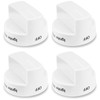 4Pack Fit for Whirlpool Gas Stove Knobs Replace #WPW10339443 AP6019878