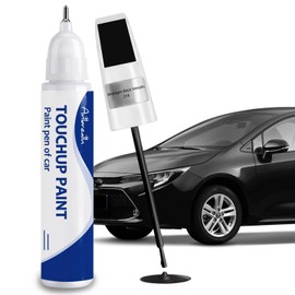 Midnight Black Metallic (218) Touch Up Paint for Toyota-Exact Match–Chips and Nicks Car Paint Scratch Repair Kit Automotive Paint Pen for Avalon/RAV4/Camry/Corolla/Highlander/Prius/Tacoma
