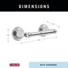 Delta Windemere (1-Pack) Toilet Paper Holder Polished Chrome Tissue Roll
