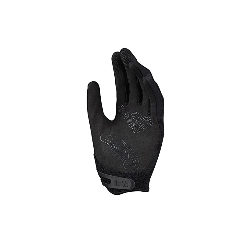 IXS Carve Digger Gloves Black - Ergonomic Robust MTB Gloves,