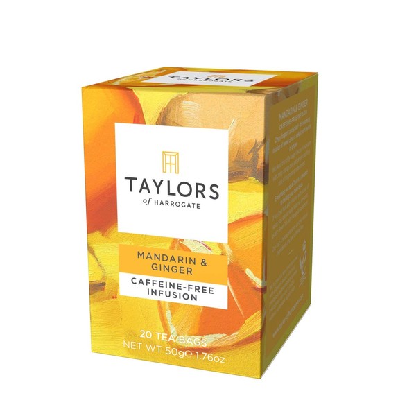 Taylors of Harrogate Mandarin & Ginger Infusion, 20 Teabags