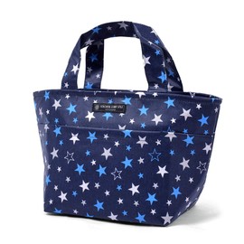 COLORFUL CANDY STYLE ND400700 Antibacterial Lunch Tote Bag Tote Bag Sub Bag Brilliant Star (Navy Blue)