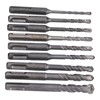 Masonry Drill Bit Set Carbide Tip Rotary Hammer Tool for