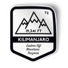 Squiddy Mount Kilimanjaro - Vinyl Sticker Decal for Phone, Laptop,