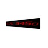 ERPART 5.7L 345ci RED on Black Highly Polished Real Aluminum