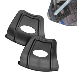 DACIRTY 2 PCS Wheel Rim Shield Protector, Double Convex Anti-skid Tire Dismantle Rim Protector, Portable Repair Accessory, Suitable for Most Cars Motorcycles (Black)
