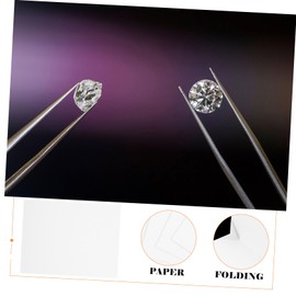 Operitacx Jewelry Identification Tools 5pcs Gem Paper Card Versatile Diamond Paper Tools for Color Comparison