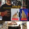 RURITKIT 18Pcs Metric Drill and Tap Set with 1Pc Tap