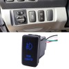 WeiSen Push Switch with Fog Lights Symbol Blue Backlight ON-Off