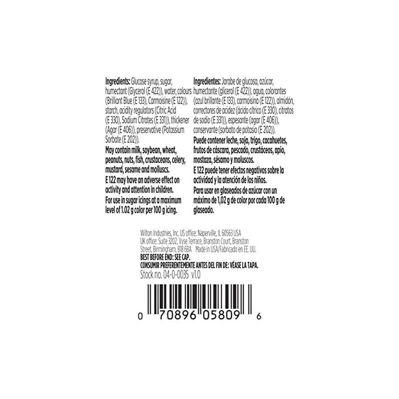 Wilton Royal Blue Gel Icing Colour, 28.3 g