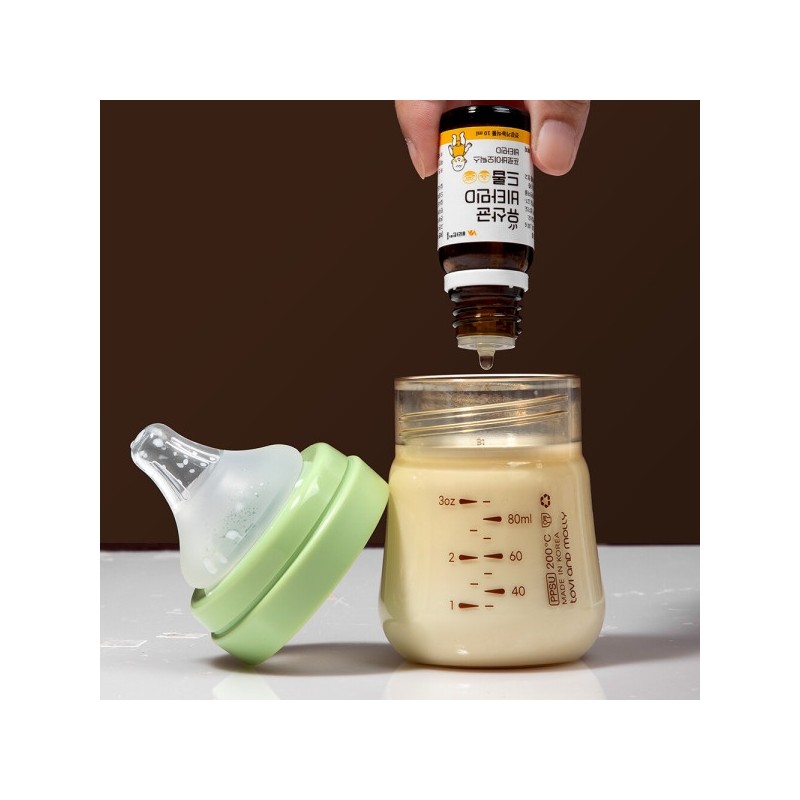 Newborn Baby Infant Probiotic Vitamin D Drops 10ml Bottle /