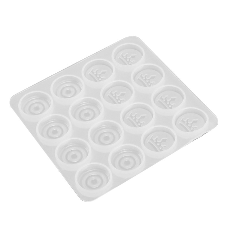 2Pcs Chess Molds Transparent DIY Epoxy Resin Drop Glue Silicone