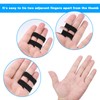 Hejo 10PCS Finger Splints, Adjustable Breathable Finger Tape, Reusable Finger
