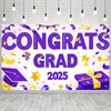 BlissYard Graduation Banner 2025 Congrats Grad for Party Decor Graduation