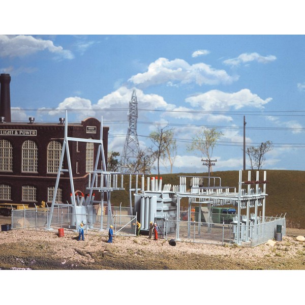 Walthers Cornerstone Series Kit HO Scale Northern Light & Power Substation & Accessories