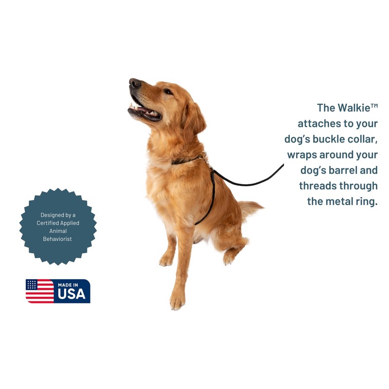 The Walkie No Pull Dog Leash - Gentle, Effective, Encourages