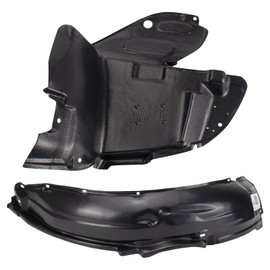 TRQ Inner Fender Liner Set Compatible with 1993-2001 Subaru Impreza SU1248101 SU1249102
