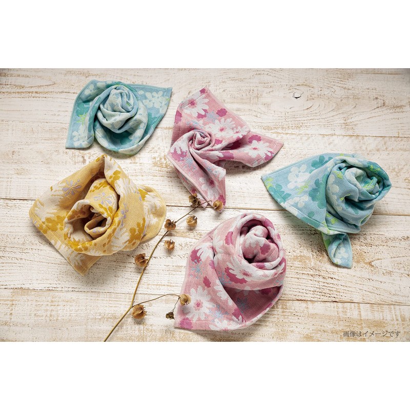 Kusuhashi Crest Weave Hand Towel, Imabari Towel, DS Light Gauze,
