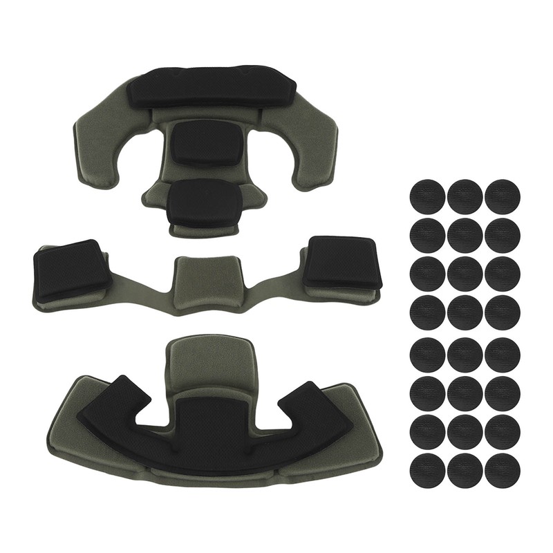 3PCS Memory Foam Pad Protective Sponge Lining Helmet Padding Kit