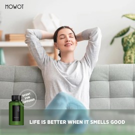 White Tea Diffuser Oil 6.7 Fl Oz (200ml)- Luxury Essential Oils for Diffuser Refill & Air Freshener Room Spray, Long-Lasting, Natural Home Fragrance and Hotel Scent for Diffusers & Machines