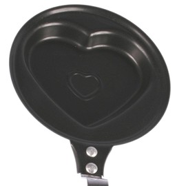 MIK funshopping Süße Antihaft-Minipfanne HERZ - für ´Herz-haftes´!