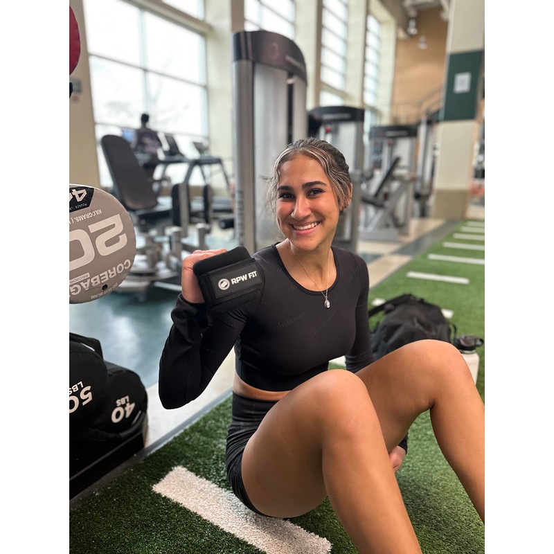 RPW FIT Soft Ankle Strap for Cable Machine (Black)