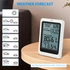 Brifit Indoor/Outdoor Thermometer, Small Weather Station