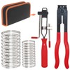 RUITONDA 22-Piece Universal CV Joint Boot Clamp Pliers Kit with