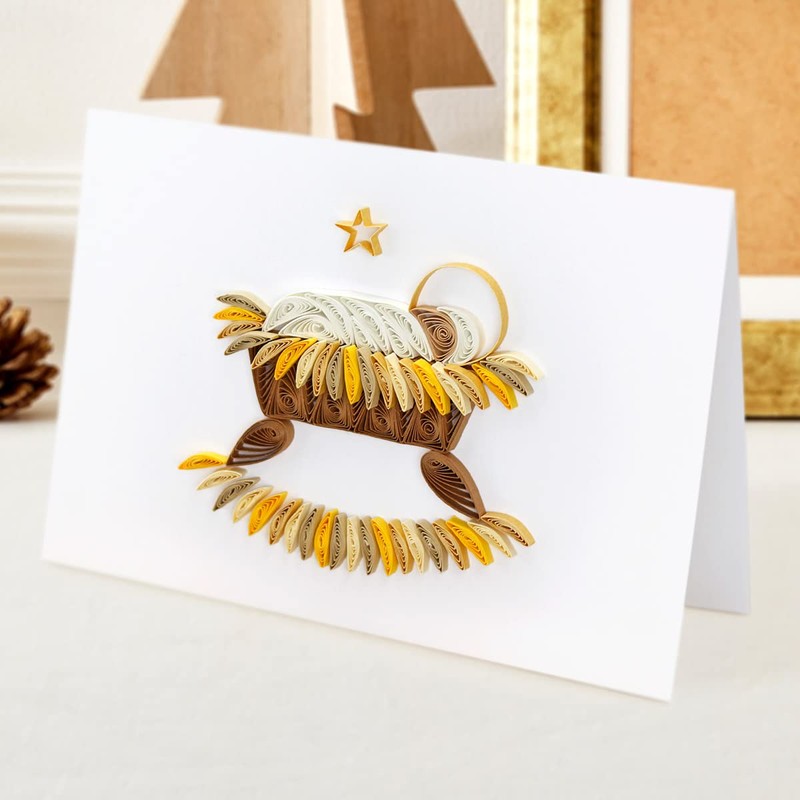 Katy Sue 'Miniature Nativity' Christmas Paper Quilling Card Kit